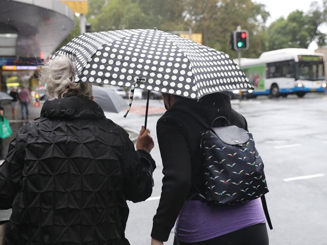 SYDNEY, AUSTRALIA - NewsWire Photos MARCH 19, 2021 - Residents of New South Wales are being told to Ãreconsider travellingÃ this weekend as a huge rain event bears down on the coast.Picture: NCA NewsWire / Christian Gilles