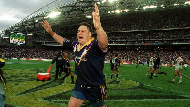 Glenn Lazarus once called Matty Johns “Chris”. Picture: NRL Photos