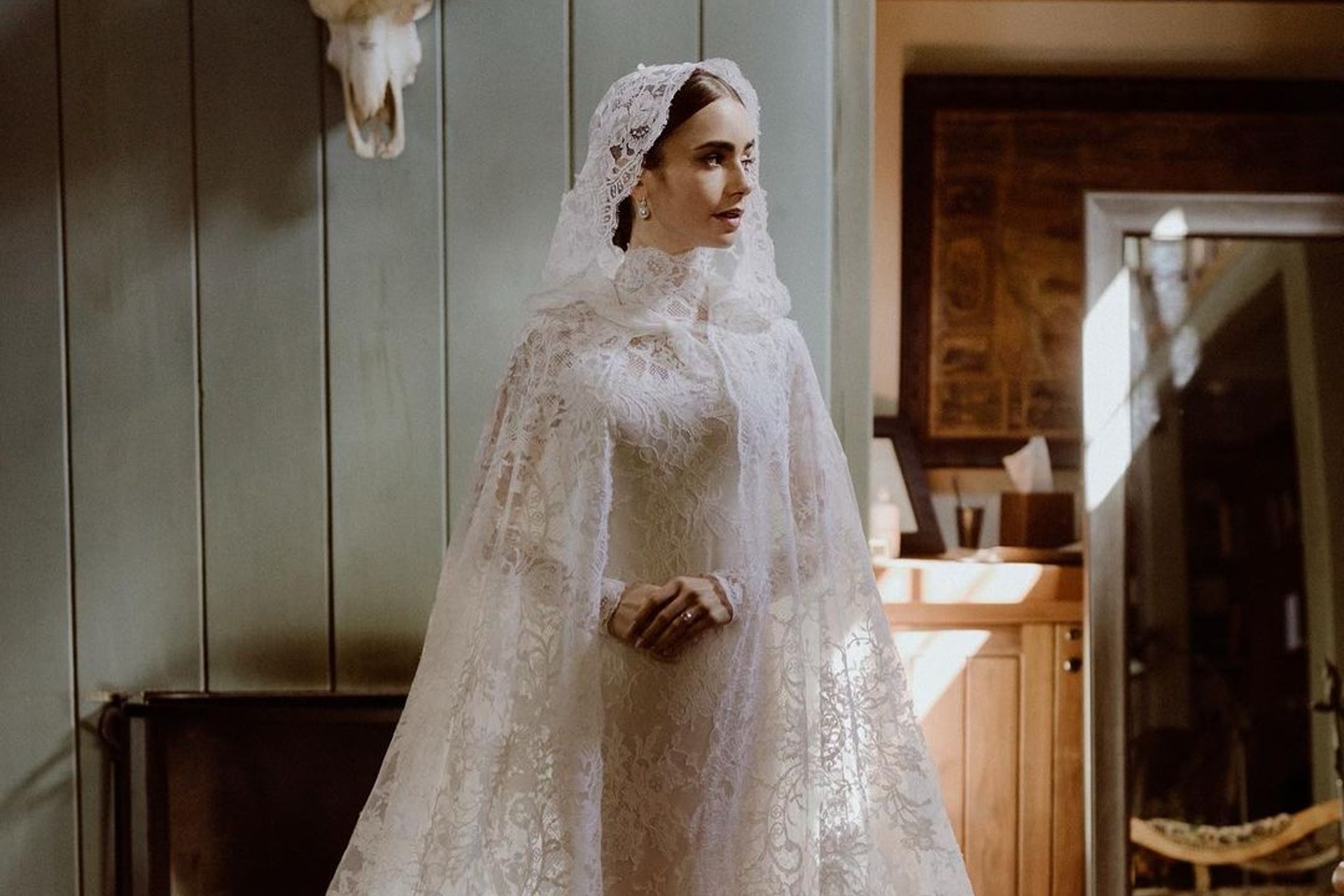 25 Times Celebrity Brides Chose Non-White Wedding Dresses 