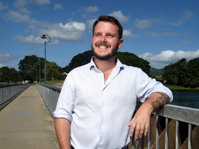 Phillip Thompson OAM at Aplins Weir. Picture: Evan Morgan