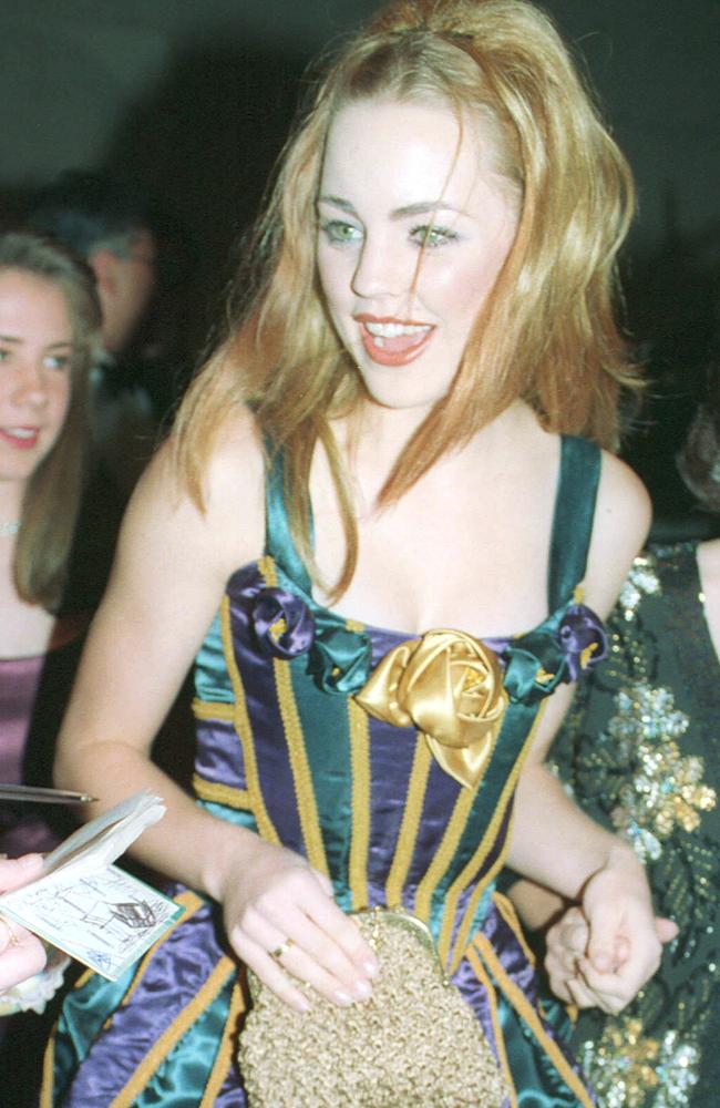 Melissa George at the Logies in 1994.