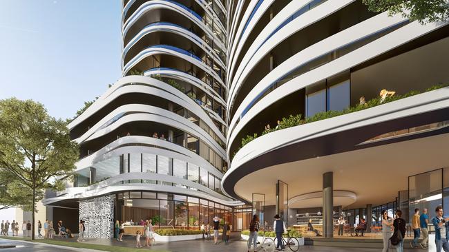 Construction is yet to commence at 175-187 Sturt St, Southbank.