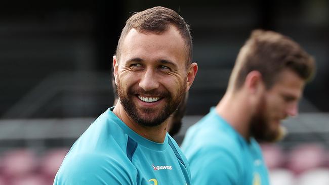 Quade Cooper is looking forward to playing for Alan Jones for the Barbarians against the Wallabies.