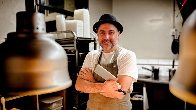 Franco Caruso in the kitchen. Picture: Crag Carrick.