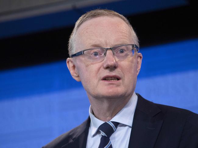 CANBERRA, AUSTRALIA- NewsWire Photos FEBRUARY 03, 2021: PRESS CLUBRBA Governor Philip Lowe at the National Press Club, in Canberra. Picture: NCA NewsWire / Gary Ramage