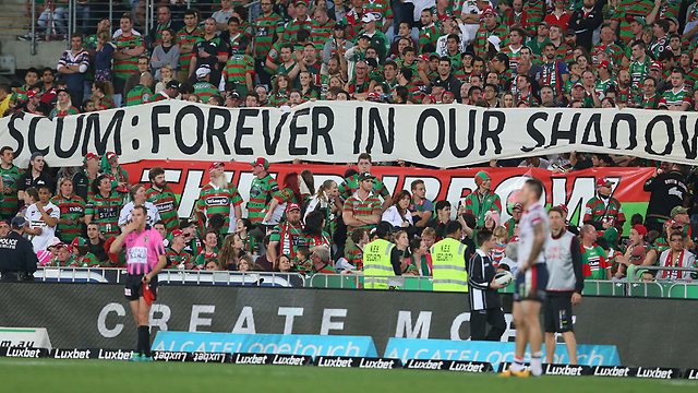 Rabbitohs Ceo Shane Richardson And Owner Peter Holmes A Court Slams Fans Over Roosters Scum Slur