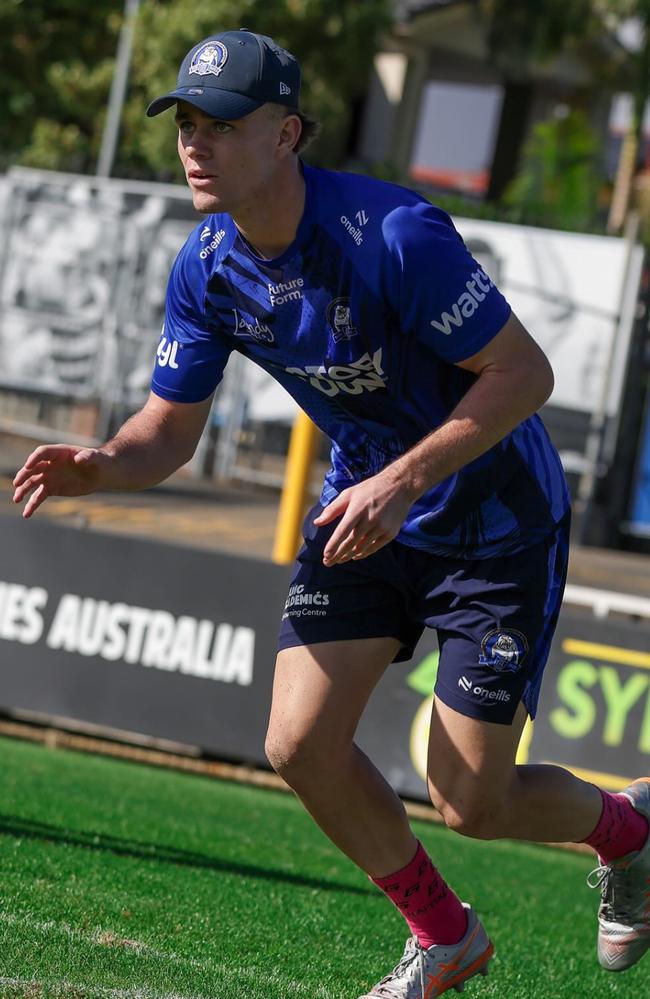 Canterbury Bulldogs signing Lachlan Galvin. Picture: Instagram