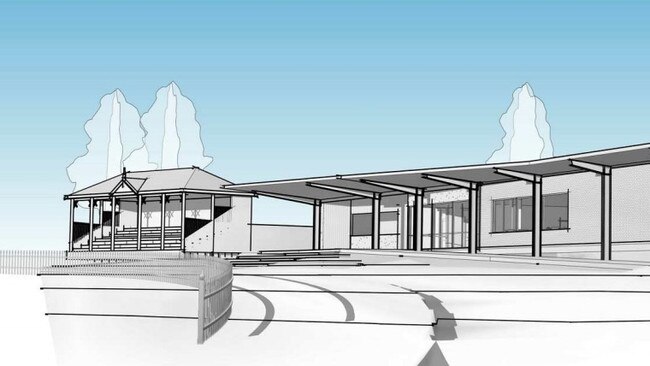 Concept of the Angas Park redevelopment. Picture JBG Architects<br/>