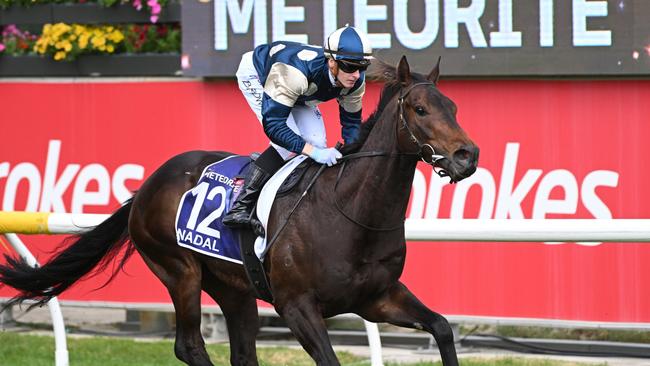 Nadal rockets home to win The Meteorite at Cranbourne. Picture: Vince Caligiuri/Getty Images