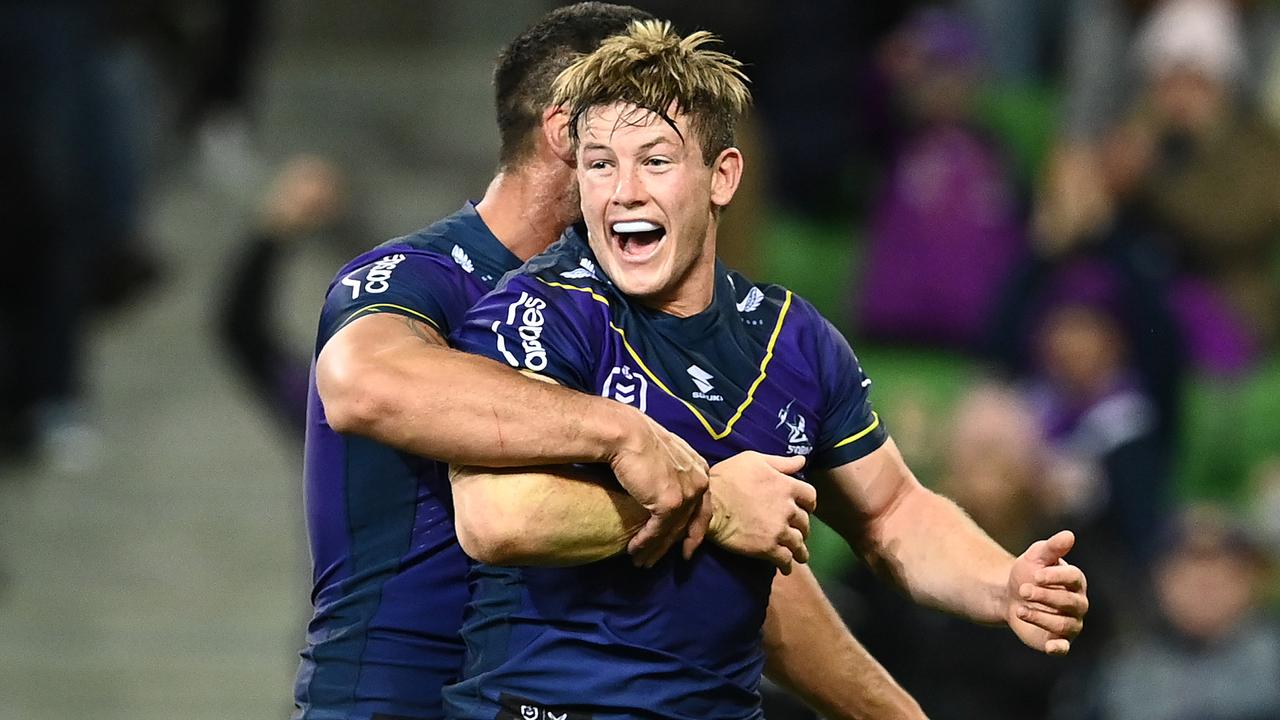 Harry Grant starred in his first starting performance for Melbourne. (Photo by Quinn Rooney/Getty Images)