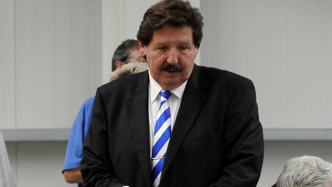 Former North Melbourne powerbroker Peter de Rauch.