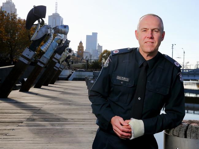 Family Violence Command Assistant Commission Dean McWhirter. Picture: Tim Carrafa