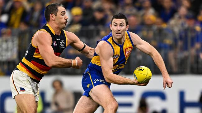 The Bulldogs should ask the question of Jeremy McGovern. Picture: Daniel Carson/AFL Photos via Getty Images