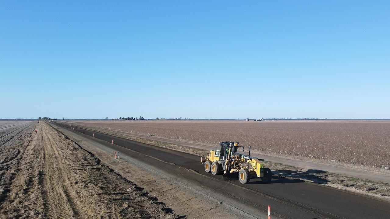 Daandine-Nandi Rd outside of Dalby is just one of the major networks to receive upgrades in 2023. Picture: contributed