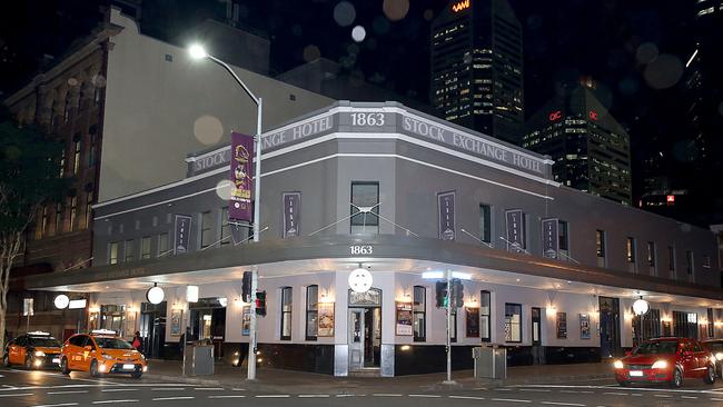 Stock Exchange Hotel, Brisbane CBD. PICS MARC ROBERTSON