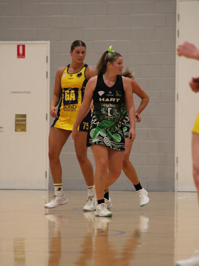 HART Sapphire Series round 1 2024 (Ruby) Darling Downs Panthers v Bond University Bull Sharks Netball