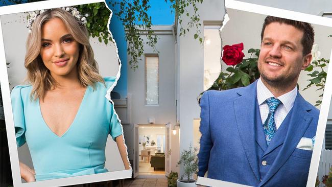 Olivia Rogers’ Glen Iris townhouse she shared with ex-husband Justin McKeone sold under the hammer on Saturday morning following their high-profile split.