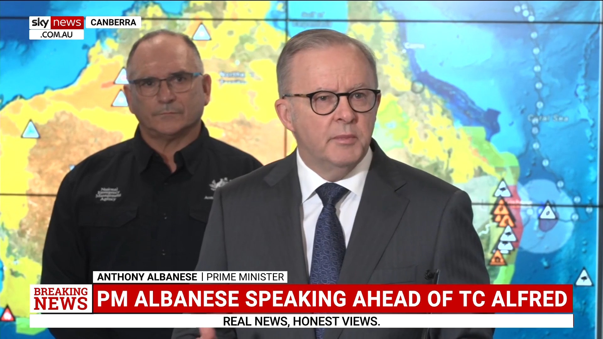 ‘We have your back’: PM provides update on Tropical Cyclone Alfred