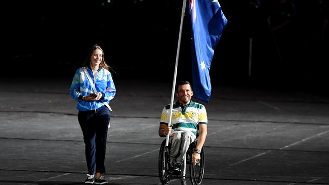 Upacara penutupan Commonwealth Games: Kurt Fearnley memecah keheningan