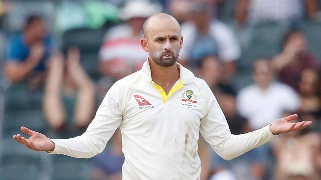 Who will partner Nathan Lyon and Mitch Starc in the UAE? Picture: AFP