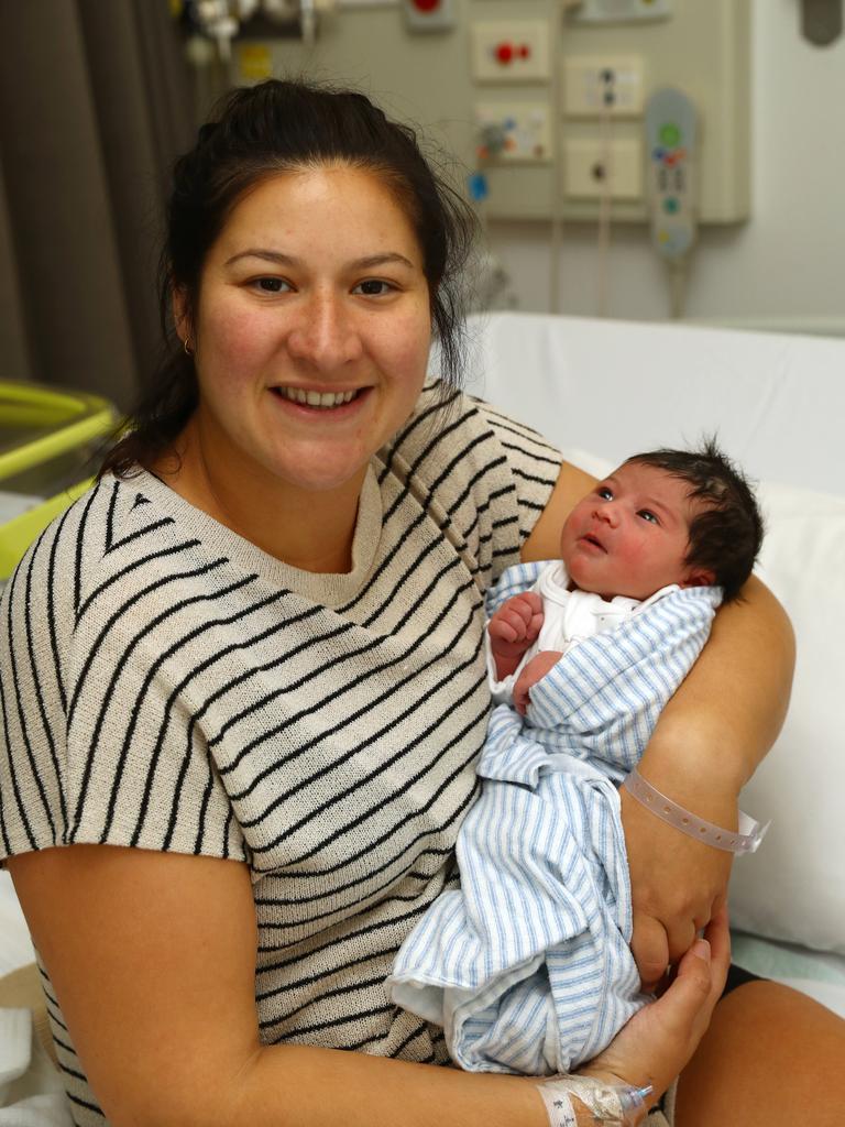 Chiara Bisognano. Parents Demi and Taylor Bisognano. Born April 4 2025 weighing 3300g. Picture: Alison Wynd