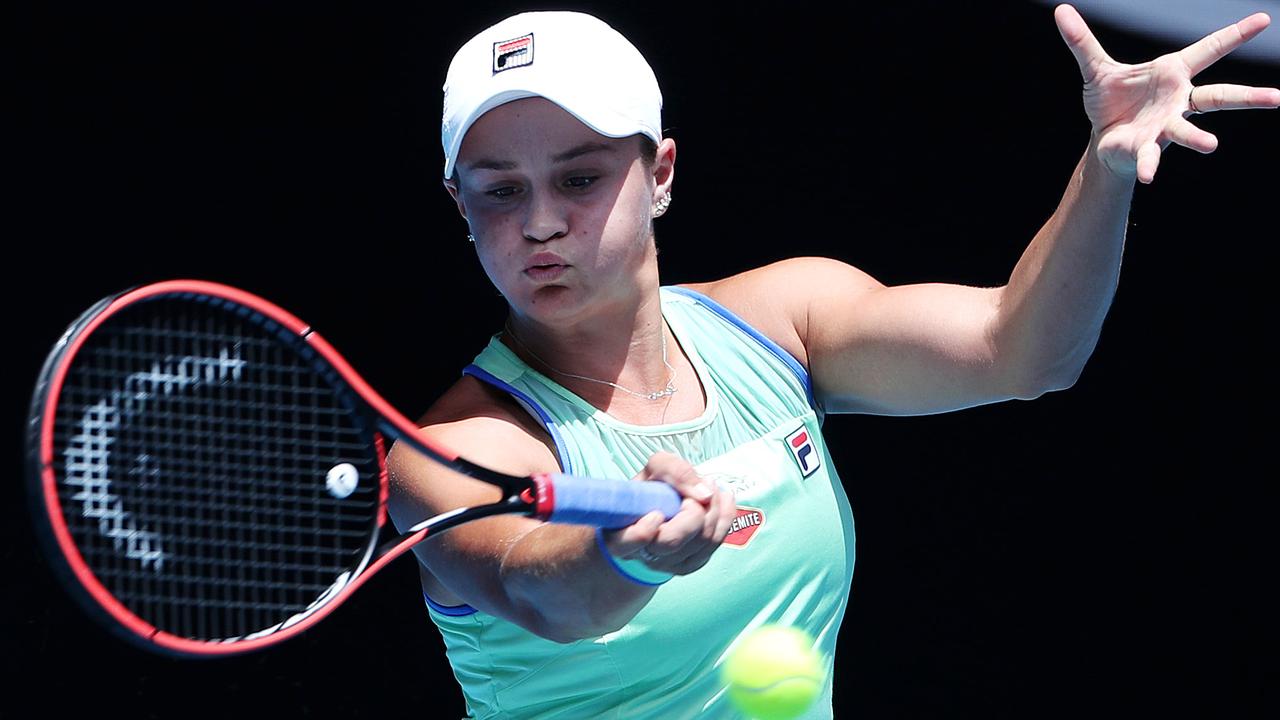Ash Barty will play a warm up tournament in Melbourne before the Australian Open. Picture: Mark Stewart