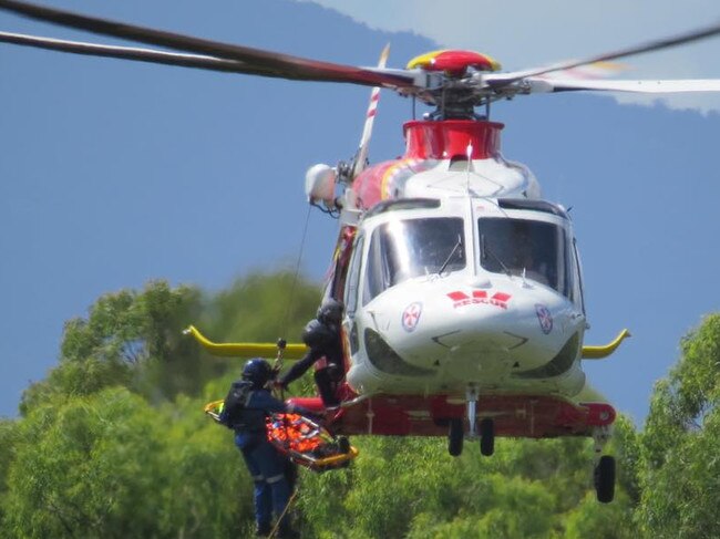 Trail bike rider seriously hurt after crash in remote national park