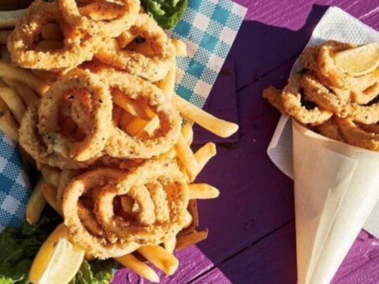 Ink-credible Calamari salt and pepper calamari: $19.50