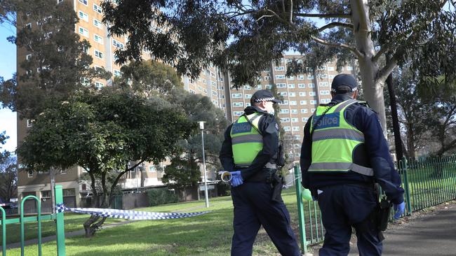 When he locked public housing tenants in their homes Andrews didn’t bother with shows of regret. Picture: David Crosling