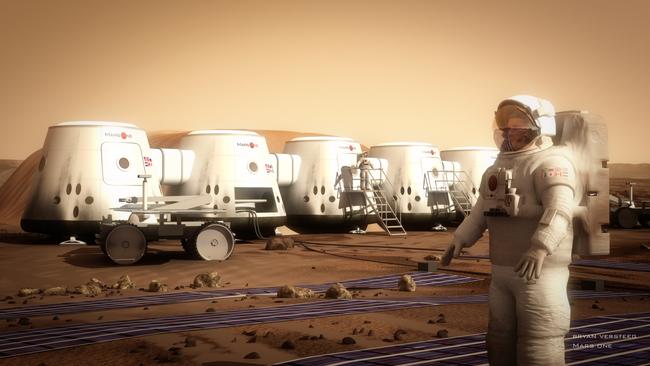 Pearson believes colonists will develop their own currency and dialect.
