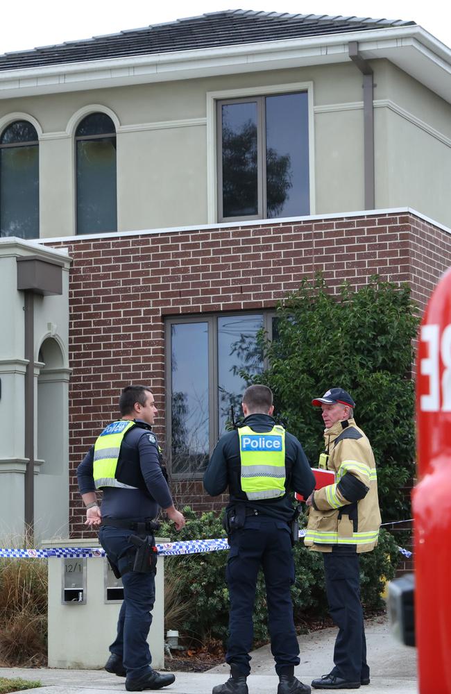 Police are treating the blaze as suspicious. Picture: NewsWire/ David Crosling