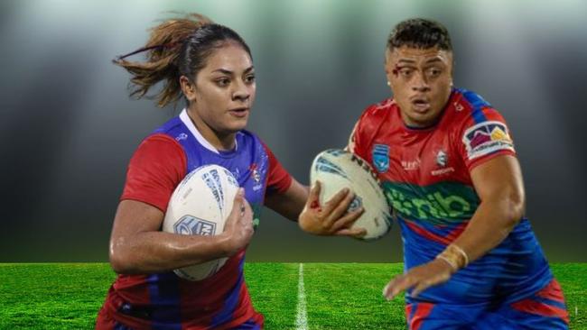 Newcastle Knights siblings Evah and Jermaine McEwen will represent the NSW U19s.