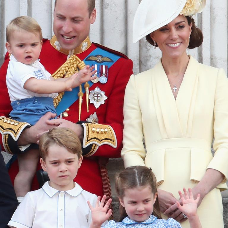 Cambridges at Trooping the Colour in 2019 Picture: Getty