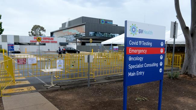 Goulburn Valley Health has introduced changes to its visitors policy as cases rise. Picture: Andrew Henshaw