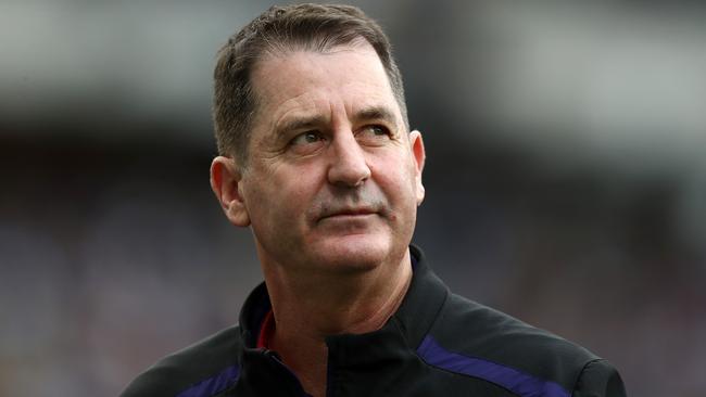 Ross Lyon will be a strong candidate for the Carlton coaching job. Picture: AAP Images