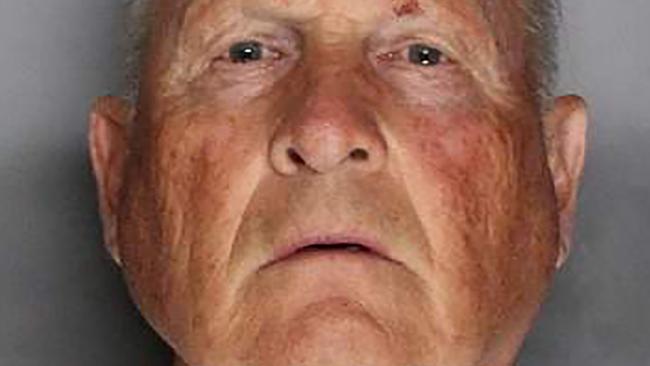 This booking photo obtained April 26, 2018 courtesy of the Sacramento County Sheriff's Office shows suspect Joseph James DeAngelo. California authorities, after a 40-year manhunt, on April 25, 2018 announced the arrest of a 72-year-old former police officer on suspicion of being the notorious "Golden State Killer," a serial rapist and murderer who terrorized the state in the 1970s and 1980s. Joseph James DeAngelo, of Citrus Heights, California, was arrested without incident on April 24, 2018, officials said at a press conference in the state capital Sacramento.Also known as the "East Area Rapist" and the "Original Nightstalker," the Golden State Killer has been linked to at least 12 murders, 51 rapes and 120 home burglaries in California between 1976 and 1986.  / AFP PHOTO / Sacramento County Sheriff's Office / Handout / RESTRICTED TO EDITORIAL USE - MANDATORY CREDIT "AFP PHOTO /SACRAMENTO COUNTY SHERIFF'S OFFICE/HANDOUT" - NO MARKETING NO ADVERTISING CAMPAIGNS - DISTRIBUTED AS A SERVICE TO CLIENTS