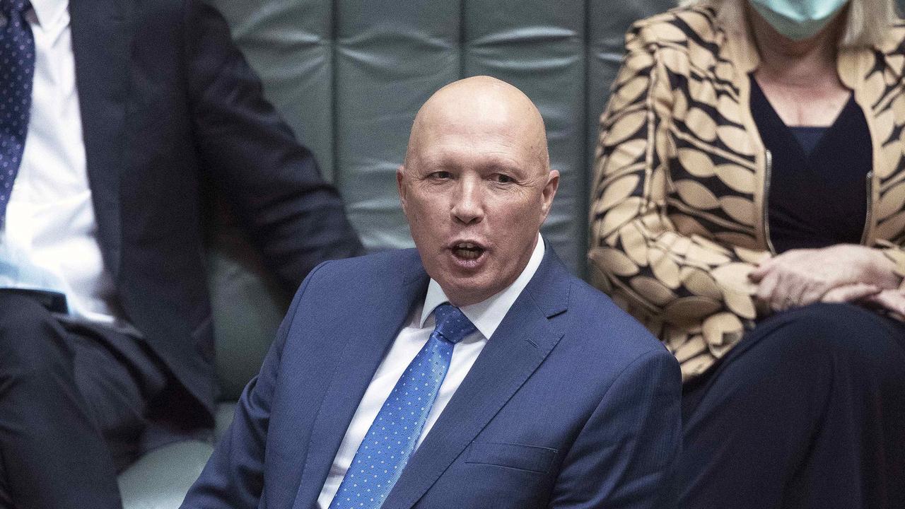 Peter Dutton defends position on blackmail risk of former MP George ...