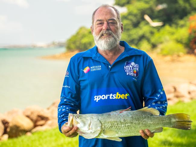 The 14th MDF season 10 barramundi, which was reeled in after swimming 90km from Bynoe Harbour to Buffalo creek, was caught by Alan Carter on October 28, 2024.