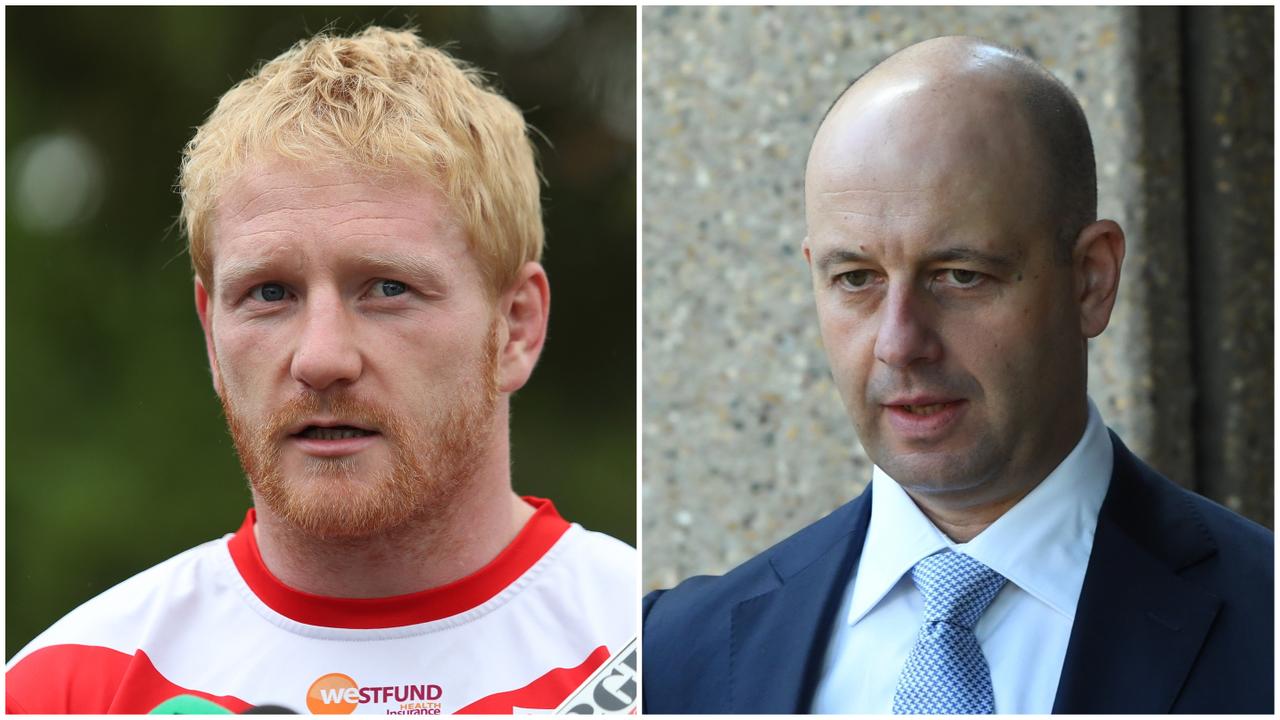 James Graham claims the NRL has mishandled the Jack de Belin situation.