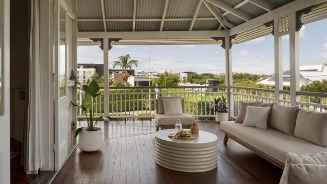 A classic Federation Queenslander element – the wraparound veranda.