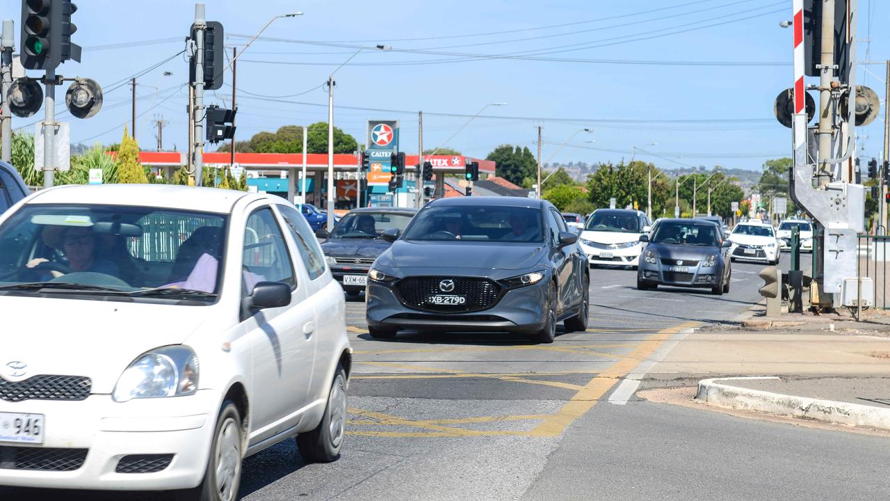 The federal budget will include $200m fixing one of Adelaide’s worst traffic bottlenecks. Picture: Brenton Edwards