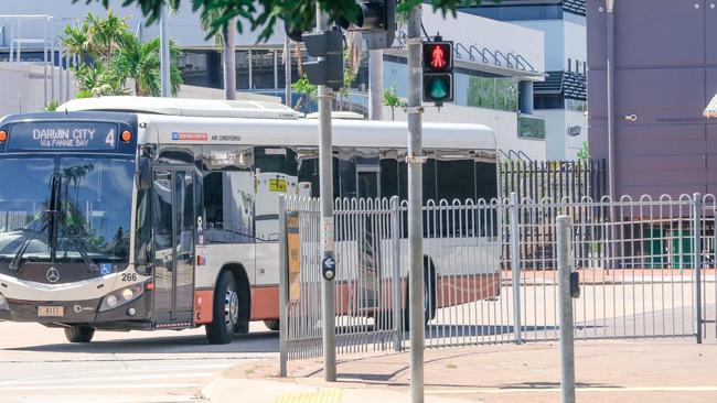 Casuarina Bus Exchange. Picture: Amanda Parkinson