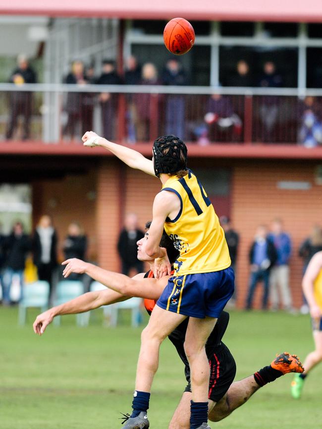 Hugo Walter successfully spoils for Scotch. Picture: AAP/Morgan Sette