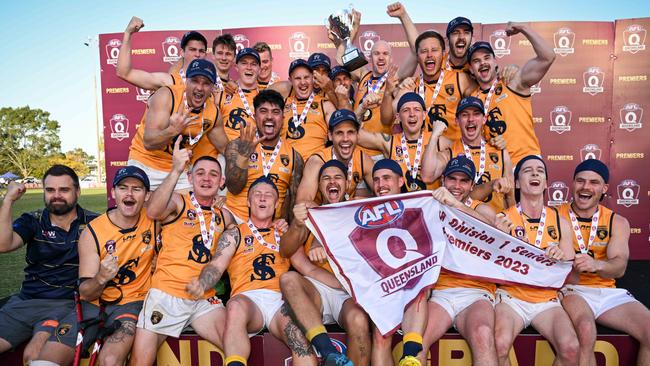 Springwood Pumas won the QFA Div 1 Seniors grand final. Picture: Supplied