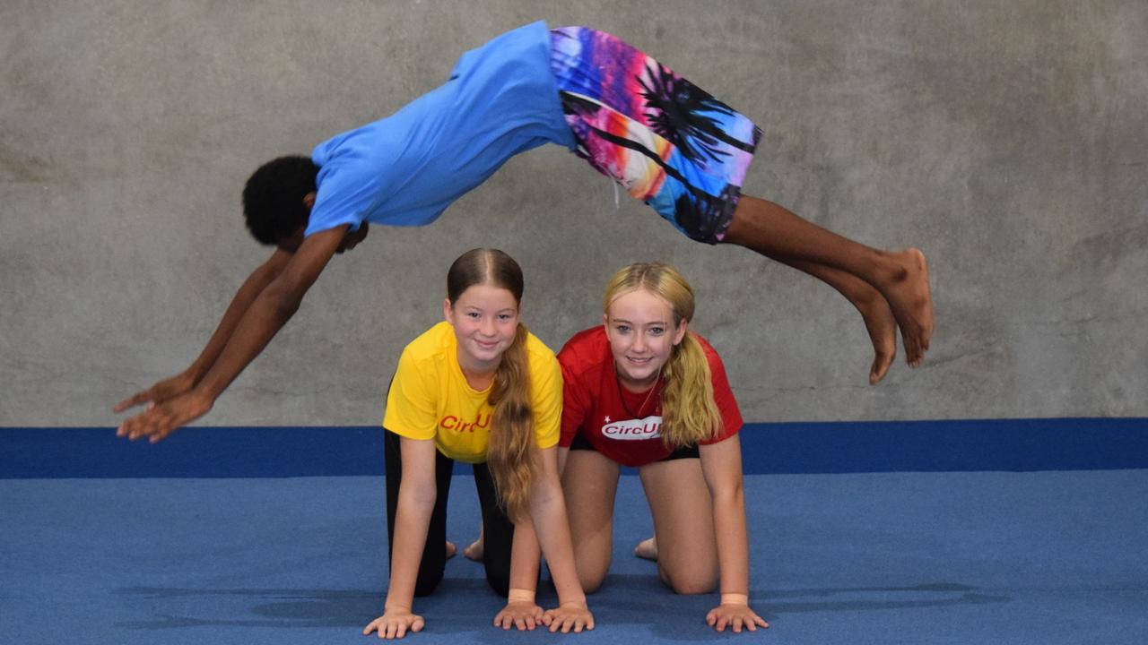 Townsville circus school flipping excited for school holiday workshops