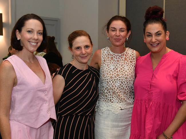 Melissa Wyatt, Siobhan Bock, Fona Higgins and Bec Maschella. Picture: Evan Morgan