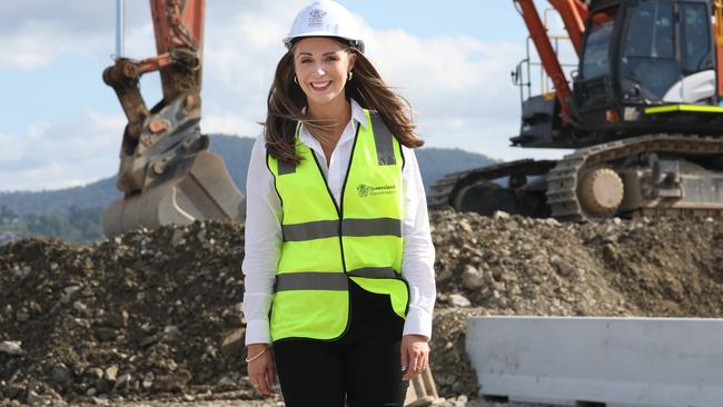 Meaghan Scanlon at the new Coomera Hospital. Pic Annette Dew