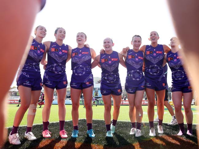 The Dockers can still finish in the top four. Picture: Matt King/AFL Photos/via Getty Images.