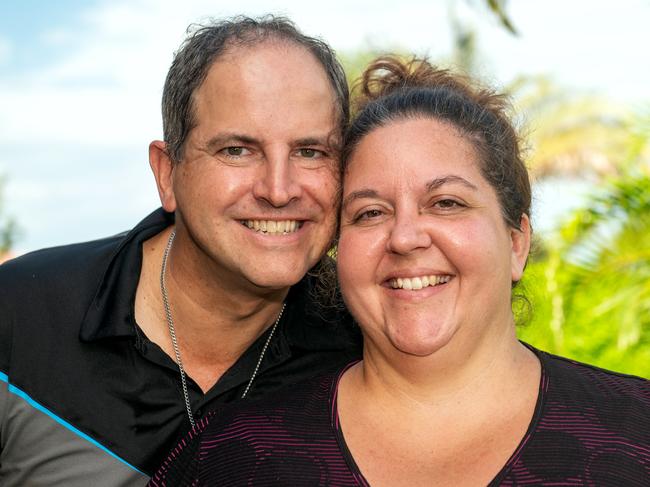 Anthony and Jonelle Nielsen are among 1500 families across Queensland caring for children out-of-home. Picture: Michaela Harlow