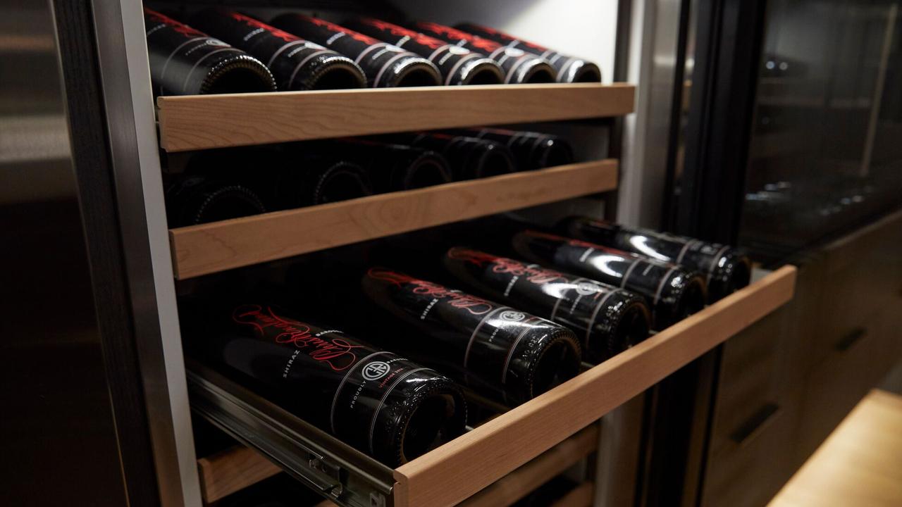 … and the $18,995 wine storage that can fit up to 147 bottles. Source: The Block